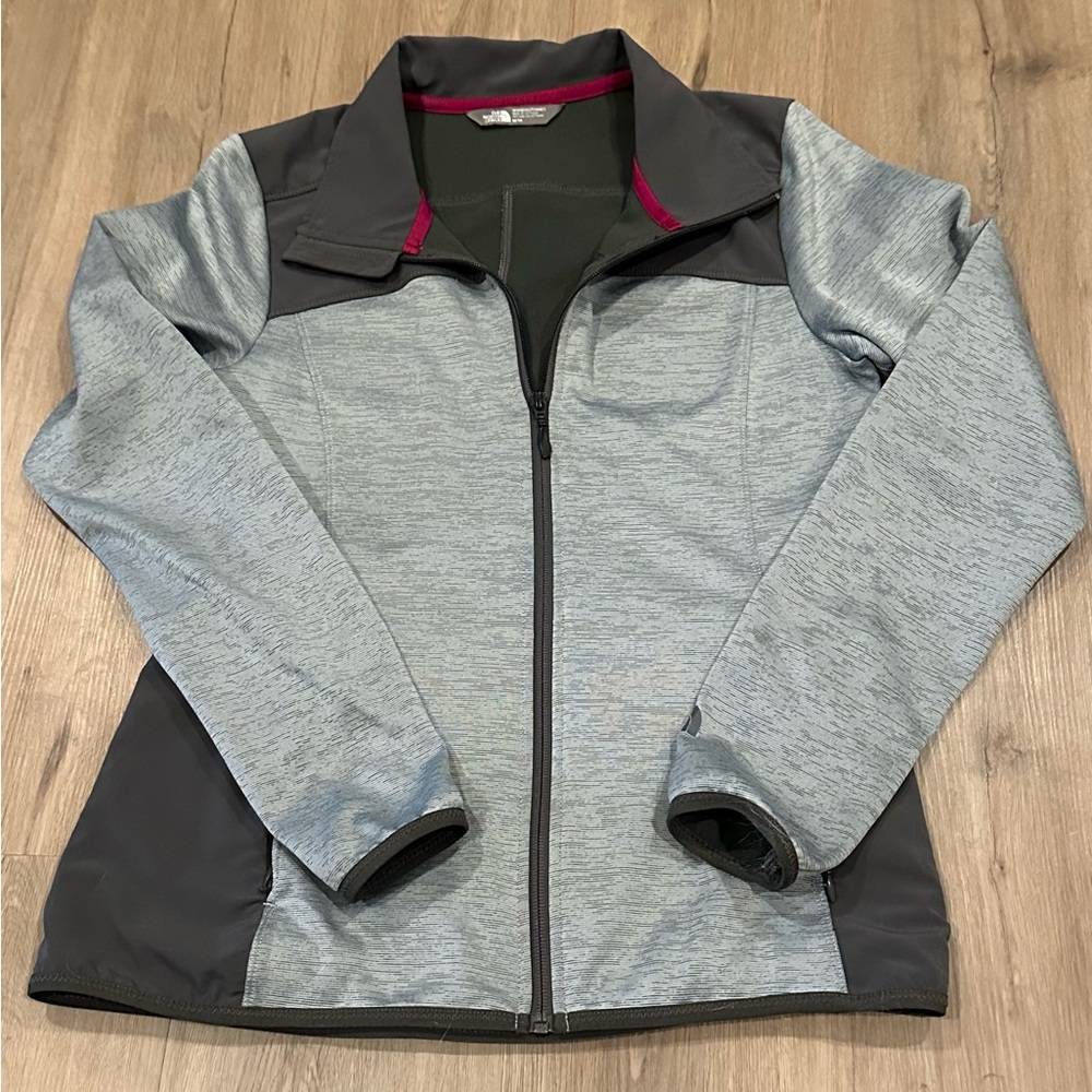 The North Face Light Athletic Zip Up Jacket Women’s Medium, Gray
